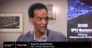 Ralph Sampson on NYSE TV